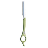 FEATHER STYLING RAZOR LONG HANDLE MATCHA GREEN